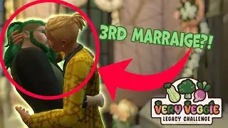 Broc's Third Wedding to a Celebrity?! | Sims 4 Very Veggie Challenge