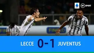 Lecce vs Juventus (0-1) | A first Serie A goal for Fagioli | Serie A Highlights