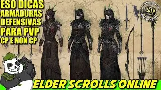 ESO GUIA Armaduras Defensivas analisadas: Melhores Sets defensivos para PVP Theorycraft com o Panda
