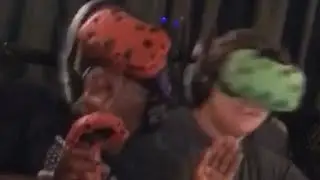 DAVE AND BUSTERS VIRTUAL REALITY GAME GONE WRONG...