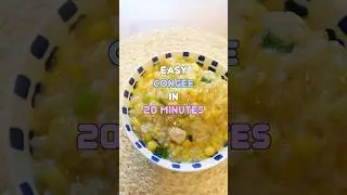 EASY CONGEE RECIPE FOR YOUR MORNING💖 #recipe #cooking #asianfood #easyrecipe #congee #quickrecipe