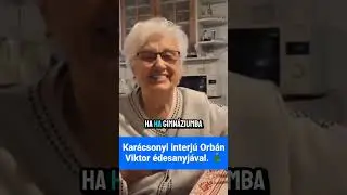 Karácsonyi interjú Orbán Viktor édesanyjával. 