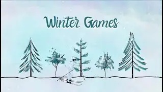 Children's Yoga Flow | Winter Games | Brain Break | Blossom and Balance Yoga