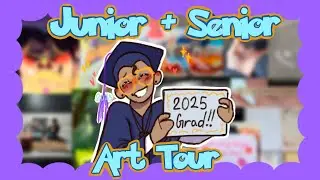 Gonna Graduate soon so have more art | High school Art Tour Part 2/2