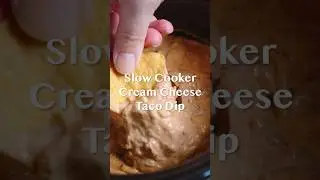 Creamy Taco Dip! 🧀🌮 Recipe link in description! #diprecipe #tacodip #recipe