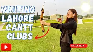 Exploring Lahore Cantt Clubs/ Desom / Lahore Garrison Golf /Garrison Greens/ with Dr.Kanza🥰