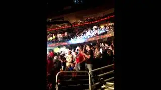 Floor seats at Raw - Cleveland 9.16.13