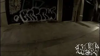 Barcelona/Paris Graffiti Mission 3 : Throws up and old files with friends !