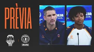 🎤 DECLARACIONES | Rubén Burgos e Yvonne Anderson pre J9 ELW vs Umana Reyer Venezia | Valencia Basket