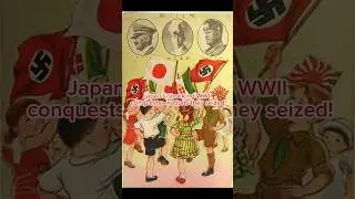 Japan&rsquo;s shocking WWII conquests&mdash;nations they seized! #shorts #history #worldwar2 #map
