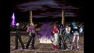 KOF AOG XIV - Final Form - Final Boss Orochi K'(me)vs The New Master Chris Team