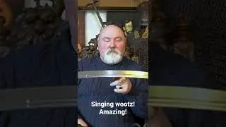 Singing wootz!!! Polish Hussar Sabre.