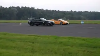 Zobacz wyścig Camaro ZL1 z Huracanem Evo! #Klasyka_Patryka_Mikiciuka