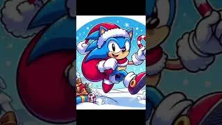 Sonic + Christmas &ldquo;Fast Christmas&rdquo; #best #youtubeshorts #viral #sonic