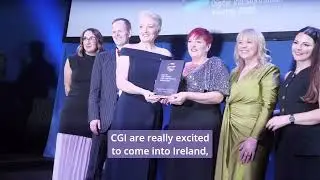 Justene Ewing, CGI at the Business Post Public Sector Digital Transformation Awards 2025