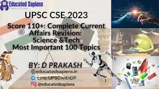 Score 110+ in Prelims: Complete Current Affairs Revision with MCQs Lec 4: Science & Tech: Health