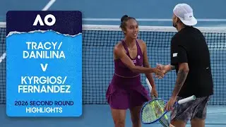 Tracy/Danilina v Kyrgios/Fernandez Highlights | Australian Open 2026 Second Round