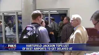 Atlanta's airport tops list of best airports to get delayed at