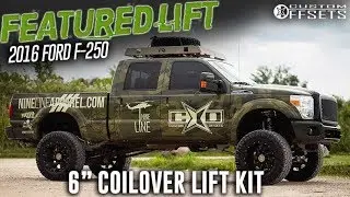 Featured Lift:  6&rdquo; BDS Coilover Lift Kit 2016 Ford F-250: