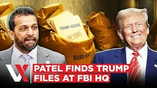Патель обнаружил спрятанные в мусорных пакетах документы о связях Трампа и России в штаб-квартире...