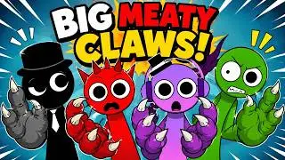 Sprunki Big Meaty Claws! ✋ Remix &ndash; Animation Meme
