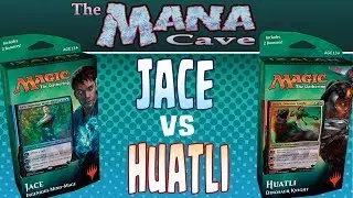 MTG - Ixalan's Jace vs Huatli: Planeswalker Deck Showdown! 