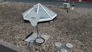 Redundantes Richtfunk Gigabit System inkl. Flachdach Mast