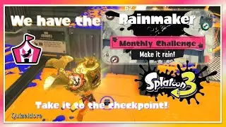 Splatoon 3 Rainmaker | Monthly Challenge | 5 Victory Battles
