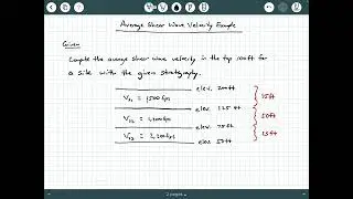 Structural Analysis - Video 25:  Average Shear Wave Velocity of Layered Soil