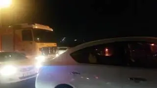 PEOPLE GIVING WAY TO FIRE TRUCKS DUBAI