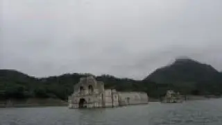 Mexico: church re-emerges from underwater