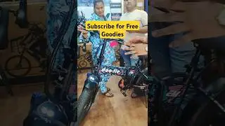 Subscribe and Grab Free Goodies with Doodle V3 #ecycle #electricbike #electricvehicle #folding