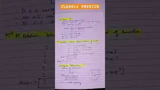 CLASS 11|| PHYSICS|| UNIT-5 ||SYSTEM OF PARTICLES & ROTATIONAL MOTION|| CBSE|| SUBSCRIBE ✅✅