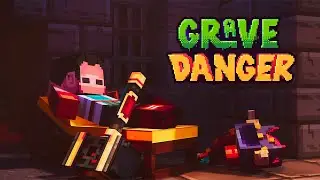 Grave Danger - OFFICIAL TEASER | Minecraft Animation - Marketplace New Year's Celebration