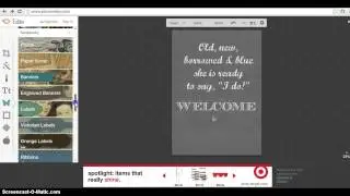 Chalkboard Printable using Pic Monkey