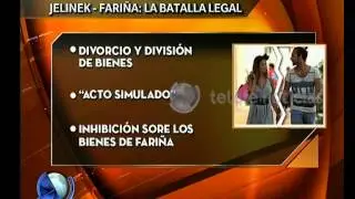 Divorcio Jelinek-Fari&ntilde;a: batalla legal - Telefe Noticias