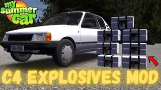 C4 Explosives Mod | My Summer Car #mysummercar #viral #trending 😎🚗