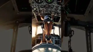 Airplane pilot horse | #AI VIDEO