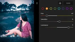 nody blue and orange color tone Lightroom Editing tutorial || photo editing trick || AE picture