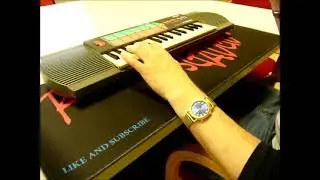 Vintage 1995 Yamaha PortaSound PSS-12 Keyboard