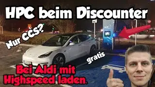 HPC Lader beim Aldi - Erster Eindruck des High-Performance-Chargers