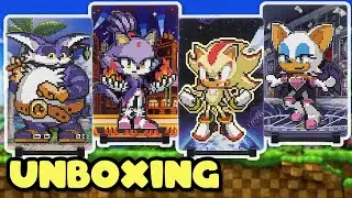 Современная волна Соника 3 | Распаковка Figgyz Sonic The Hedgehog Modern Wave 3