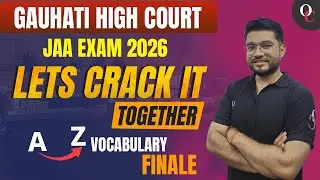 Part 2 || GHC JAA 2026 || A TO Z VOCABULARY || FINALE || BY PUNEET SIR || ONLY COMPETITION ASSAM