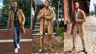 HOW TO STYLE A CAMEL COAT | Men&rsquo;s Fashion Fall Outfit Ideas