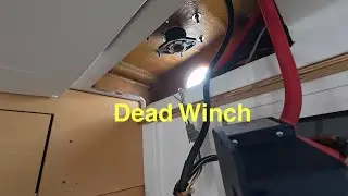 Lagoon 450 Winch Repair: Hidden Screws, Cabinet Removal & Motor Hack
