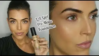New L.A. Girl Pro Matte Foundation First Impressions