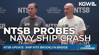 NTSB full update | Mexican Navy ship’s collision with Brooklyn Bridge