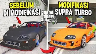 Aku Modifikasi Mobil JDM Langka Supra MK4 Turbo Untuk Ikut Balapan - GTA 5 MOD