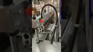 Efficient Double-Line Vest Bag Making Machine in Action &ndash; Boost Your Production!