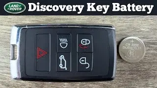 Замена батареи брелока LAND ROVER DISCOVERY 2019&ndash;2024 годов выпуска &mdash; как заменить батарейки свои...